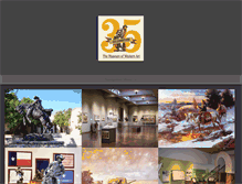 Tablet Screenshot of museumofwesternart.com